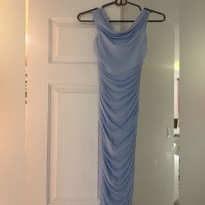 Fashion nova blue dress